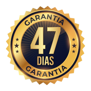 Selo de garantia de 47 dias